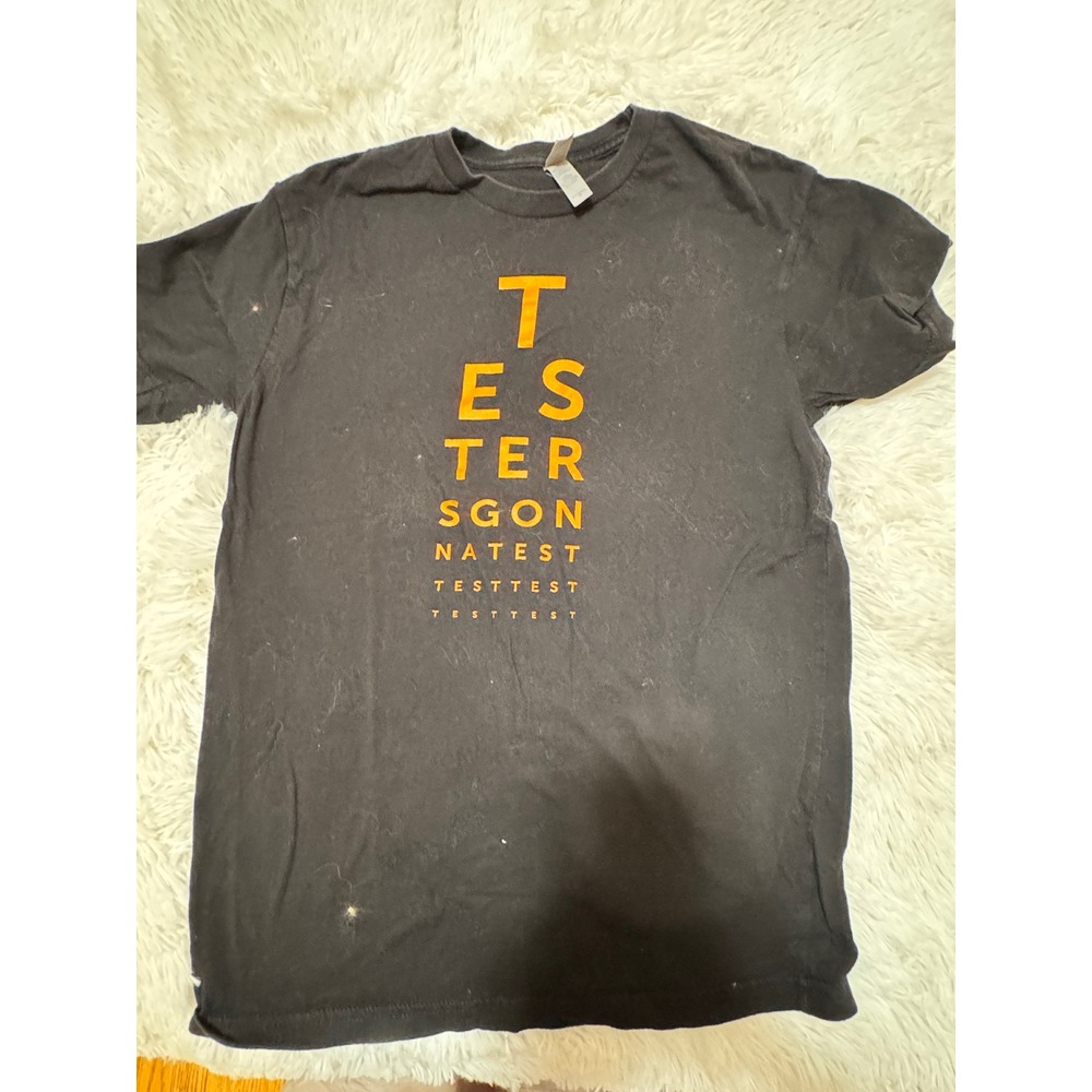 Next Level Testers Gonna Test Jira Software QA Graphic Tee Black Small - Picture 3 of 5